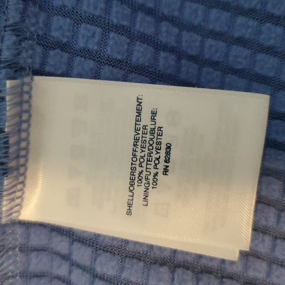 Lands End Outfitters Soft Shell Navy Blue Full Zip Jacket S - Picture 12 of 13